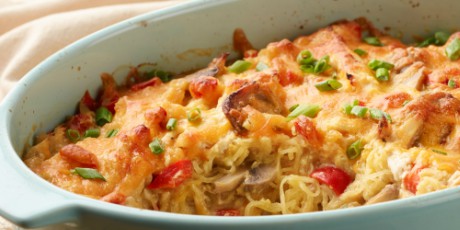 The Best Chicken Spaghetti Squash - Recipes Fiber