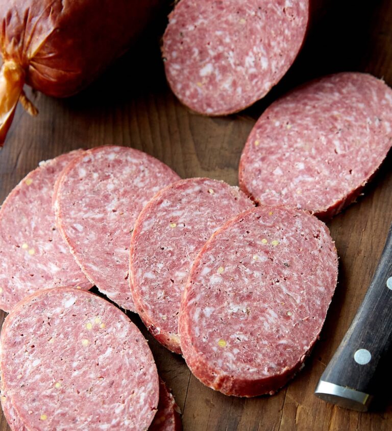 Homemade Summer Sausage Recipes Fiber