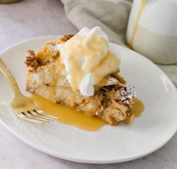 Pumpkin Pecan Bread Pudding
