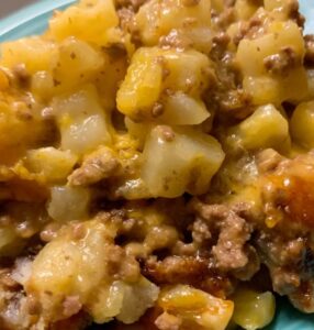 5-Ingredient Ground Beef Casserole - Recipes Fiber