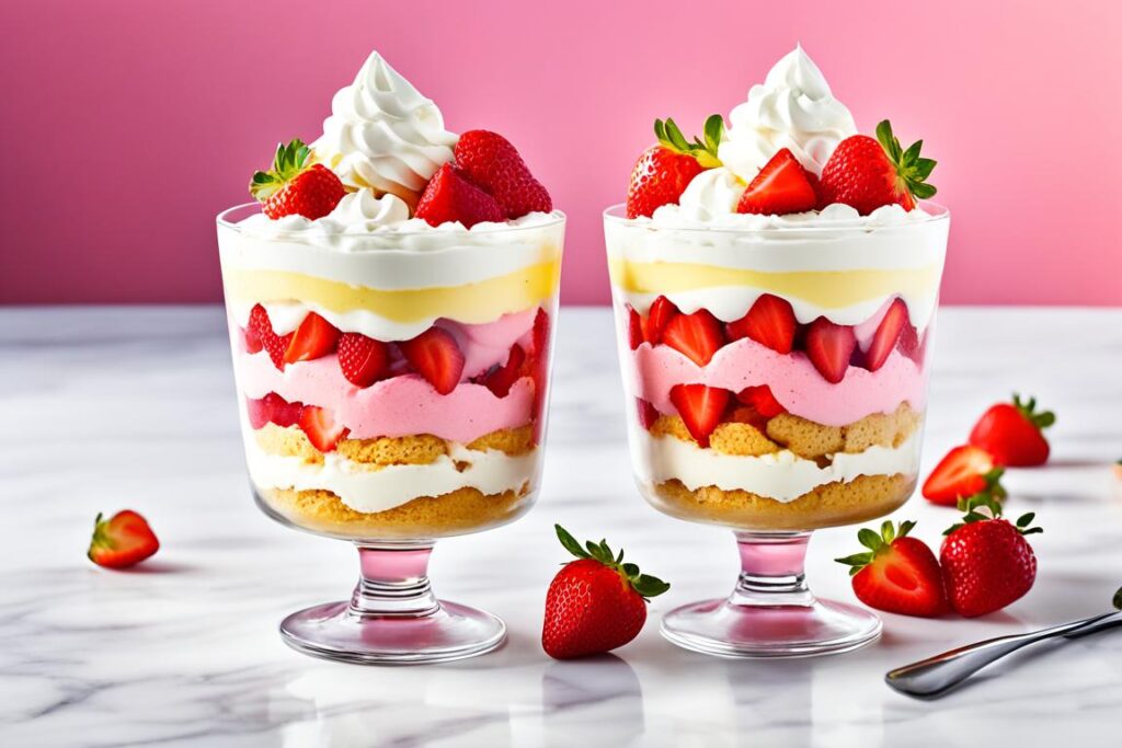 Strawberry Shortcake Ice Cream Parfait