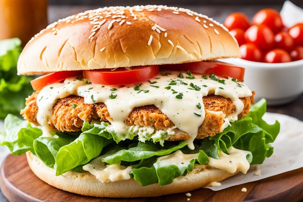 chicken cutlet sandwich