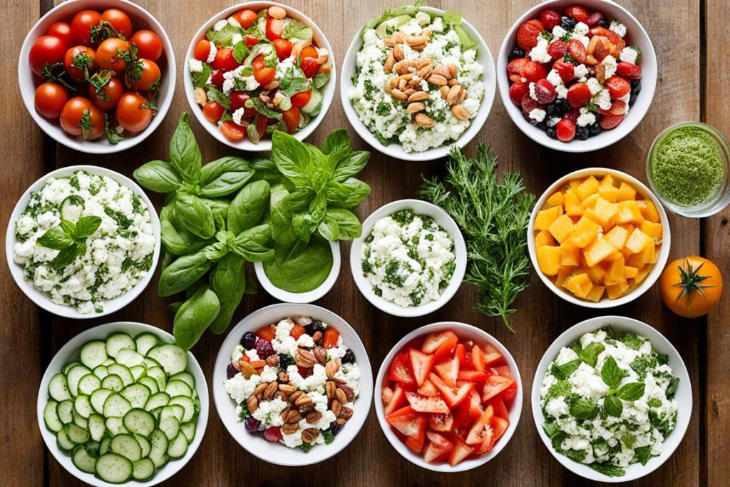 cottage cheese salads