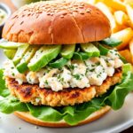 crab cake sandwich