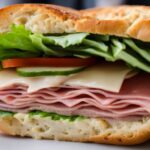 mortadella sandwich