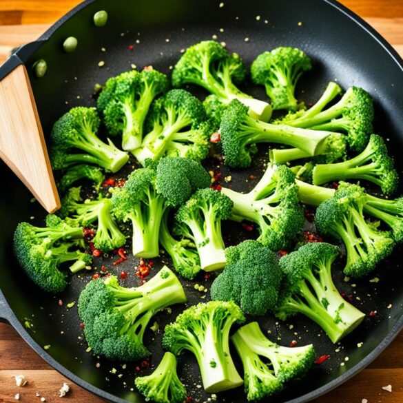 smashed broccoli