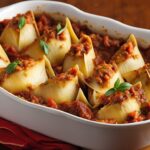 stuffed shells with meat