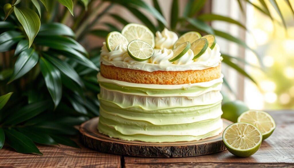 key lime cake