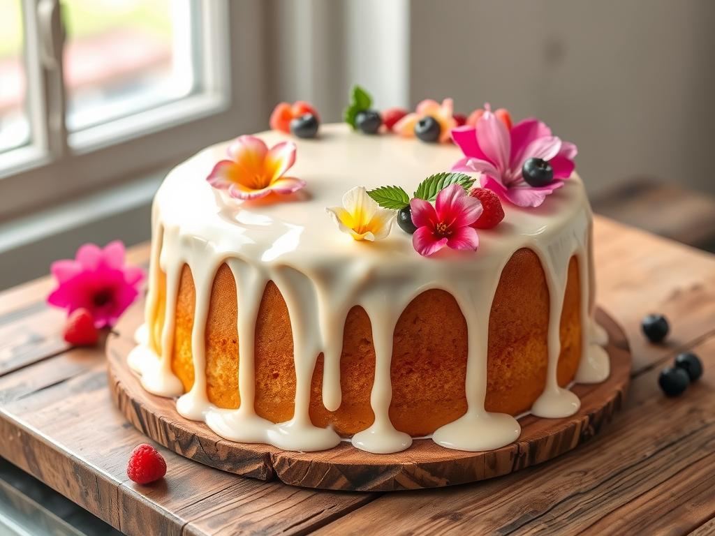 Modern twist Vanilla Pound Cake