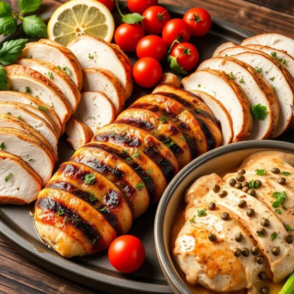 recipes using thin sliced chicken breast