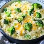 Cheesy Broccoli Rice Casserole