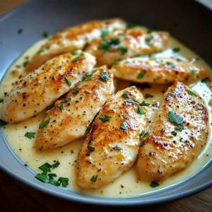 Chicken Fillet in Spicy Garlic Parmesan Sauce