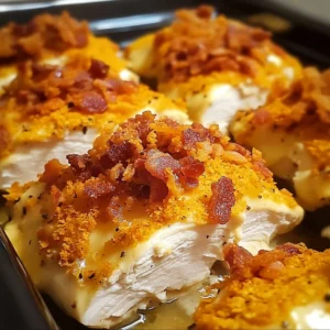 Crispy Doritos-coated chicken stuffed with cream cheese and bacon