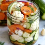 quick pickles, easy pickled vegetables, homemade refrigerator pickles