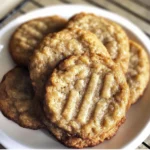 A batch of soft and chewy Banana Bread Cookies, golden brown and ready to enjoy.