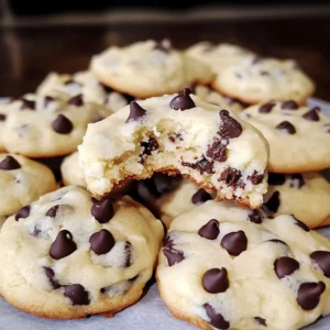 Cheesecake cookies, chocolate chip cookies, soft cookies