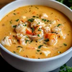 Seafood Soup, Creamy Shrimp Bisque, Crab Chowder