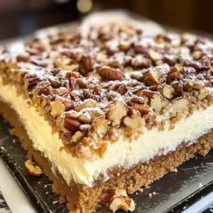 A slice of Neiman Marcus Cake with a golden crust and creamy center, served on a white plate.