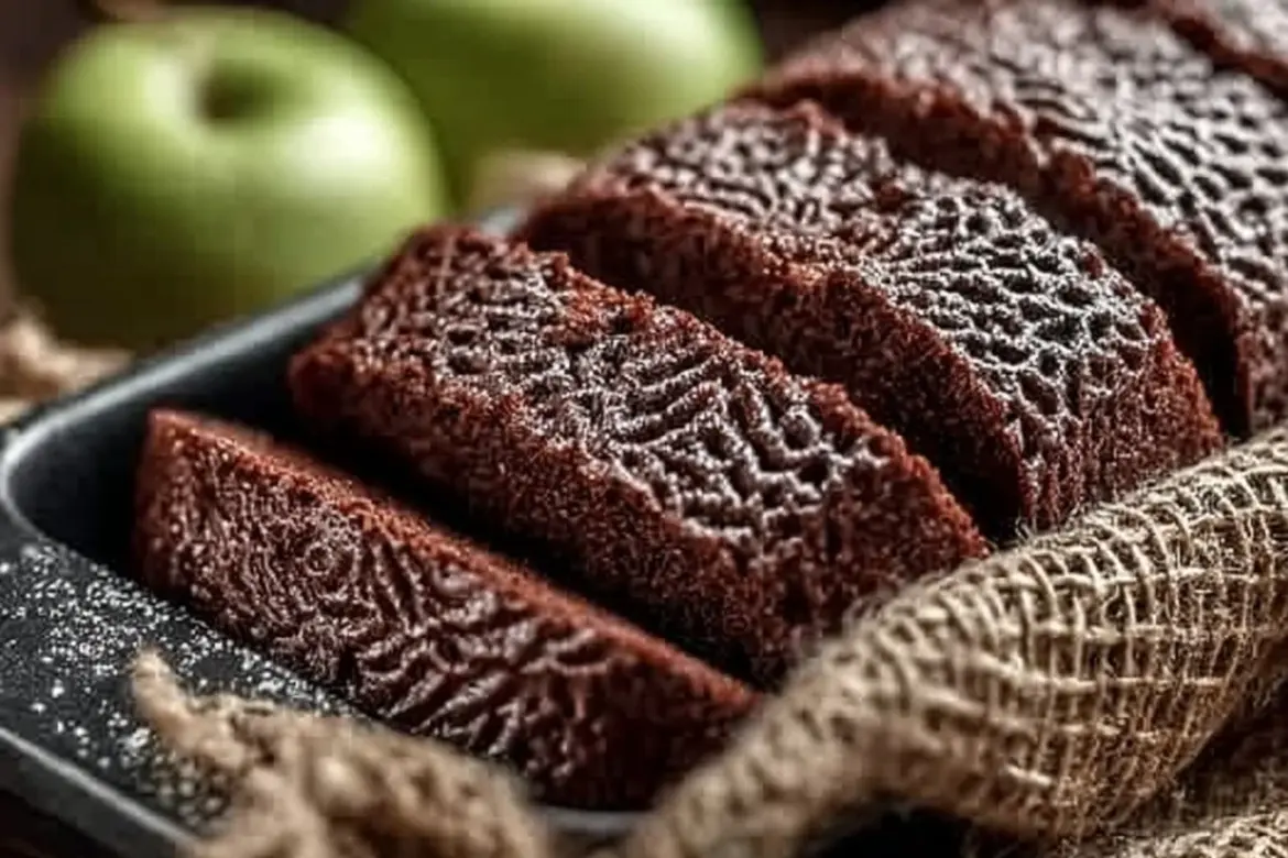 Delicious Apple Cocoa Bake with cocoa and fresh apples for an irresistible dessert