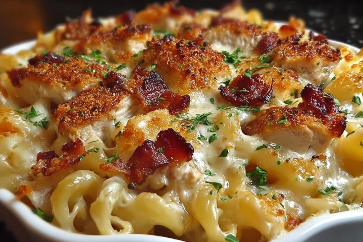 Delicious Crazy Good Casserole ready to serve