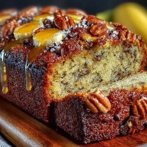 Healthy almond chocolate cake topped with almonds and chocolate drizzle.