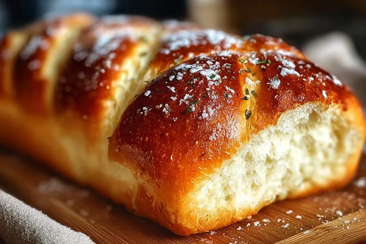 Quick homemade bread recipe baked in 10 minutes