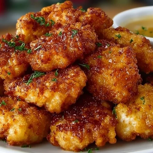Chick Fil A Nuggets served in a delicious, crispy, golden coating