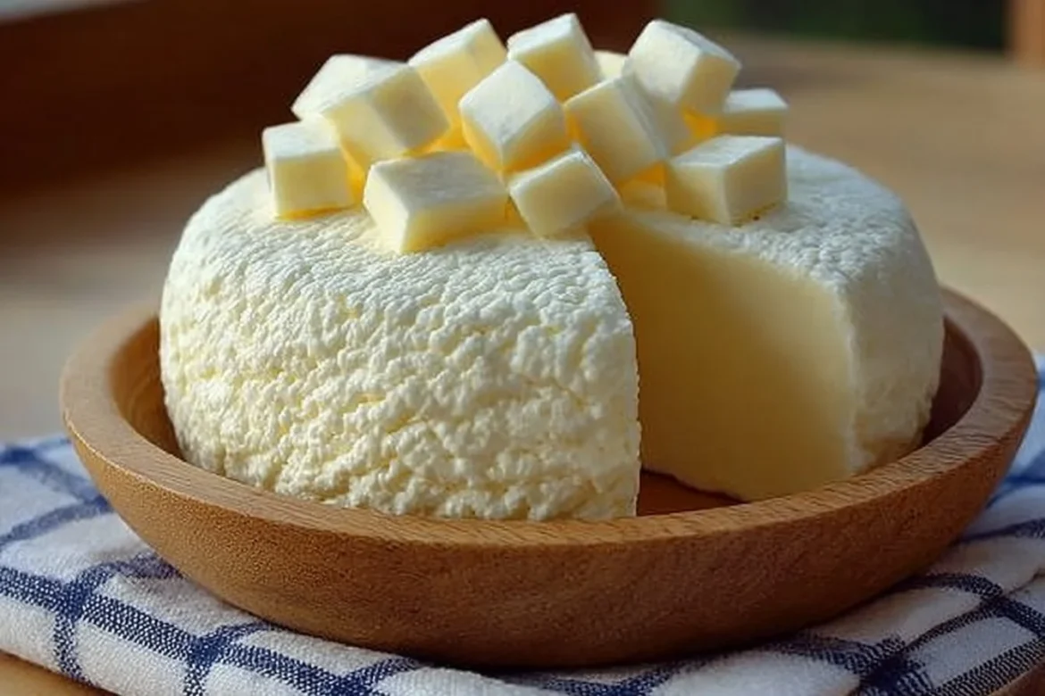 Delicious homemade cheese made with just 3 ingredients