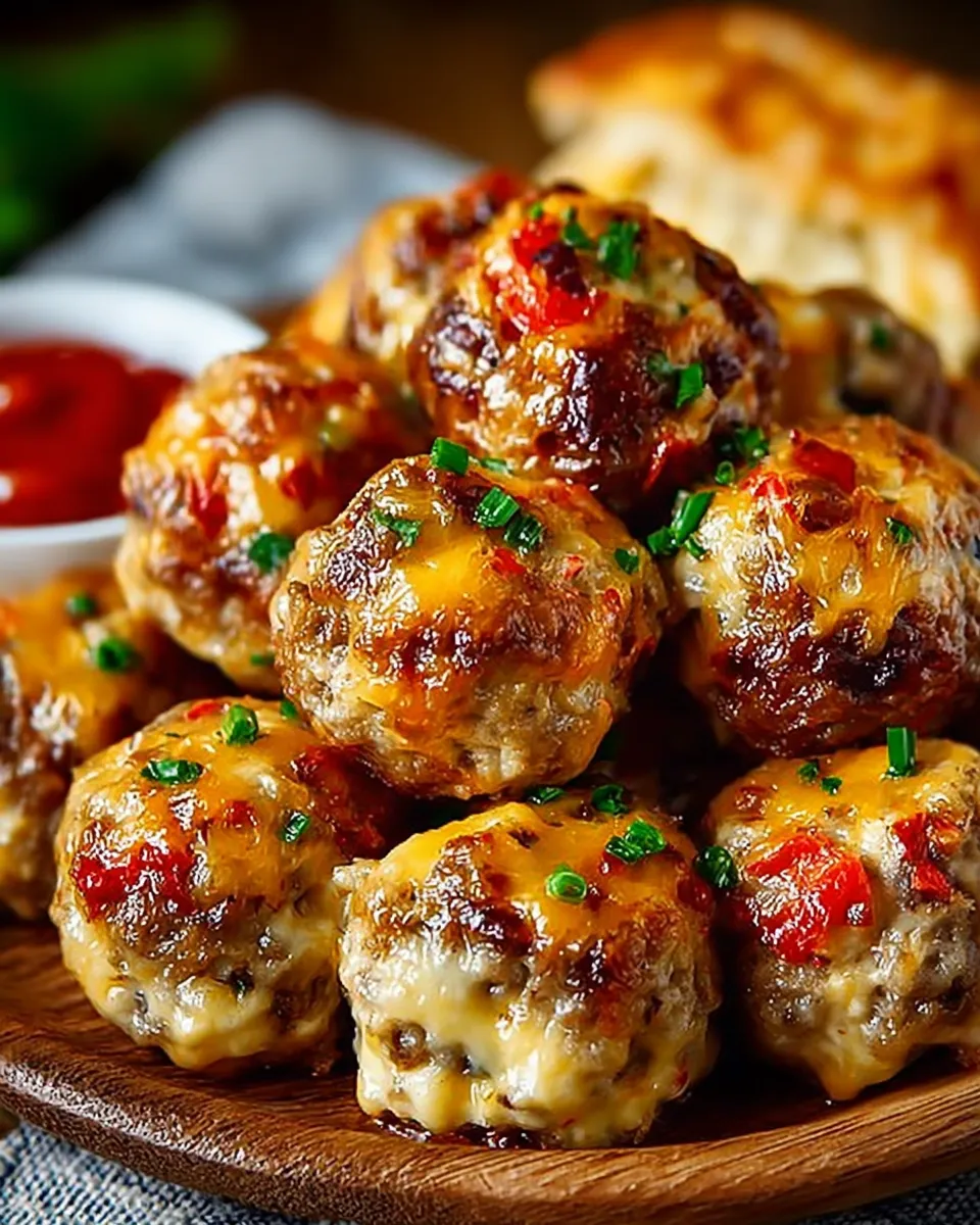 Rotel Spiced Sausage & Cream Cheese Bites