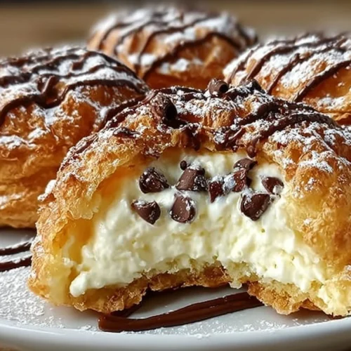 Crispy cheesecake cookie croffles beautifully plated and ready to enjoy