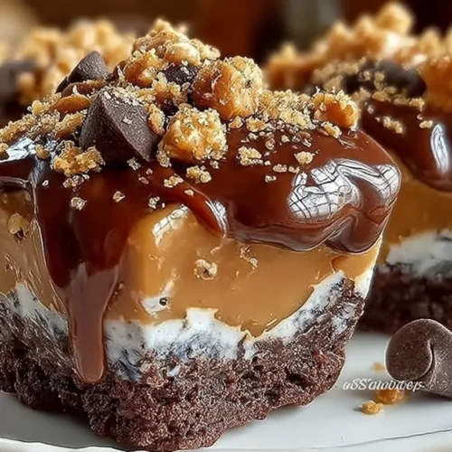 Delicious no-bake moose farts dessert ready to enjoy