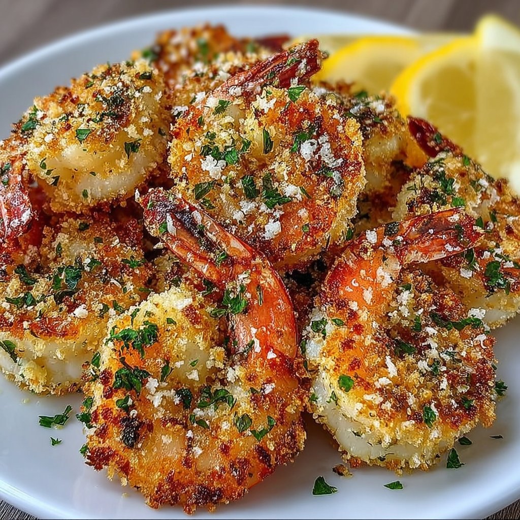 Air Fryer Garlic Parmesan Shrimp