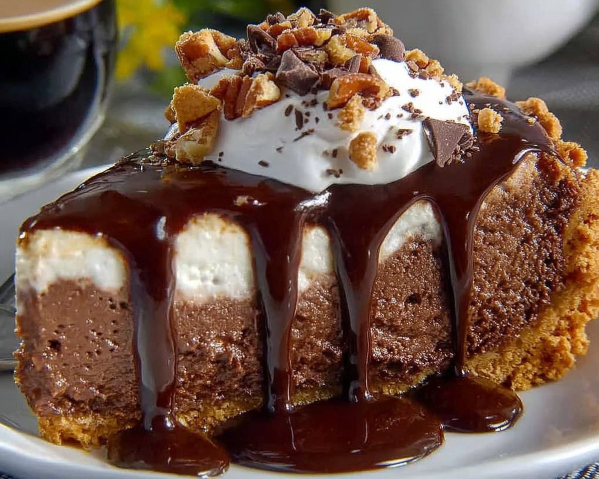 Mississippi Mud Cheesecake