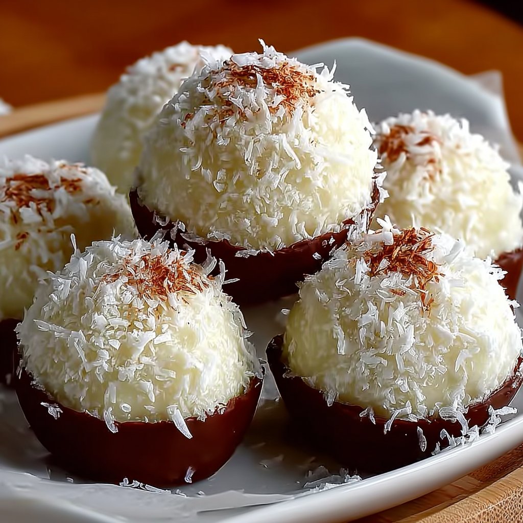 No-Bake Coconut Cream Balls