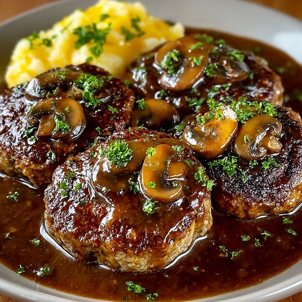 Bobby Flay Salisbury Steak