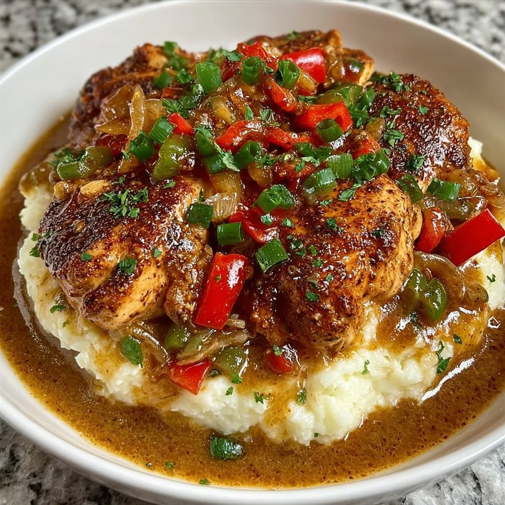 Spicy Southern Chicken & Gravy