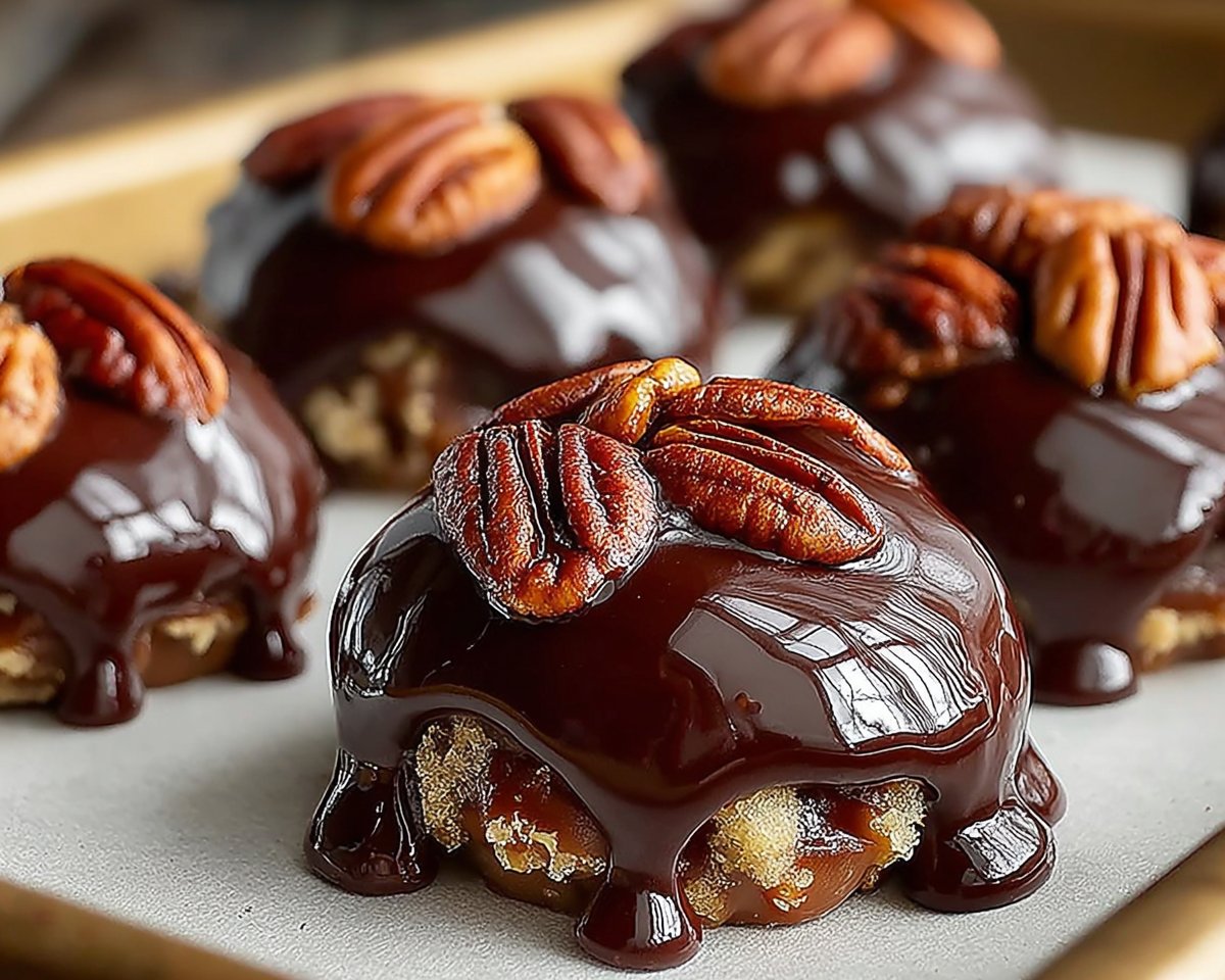 Homemade Chocolate Turtles