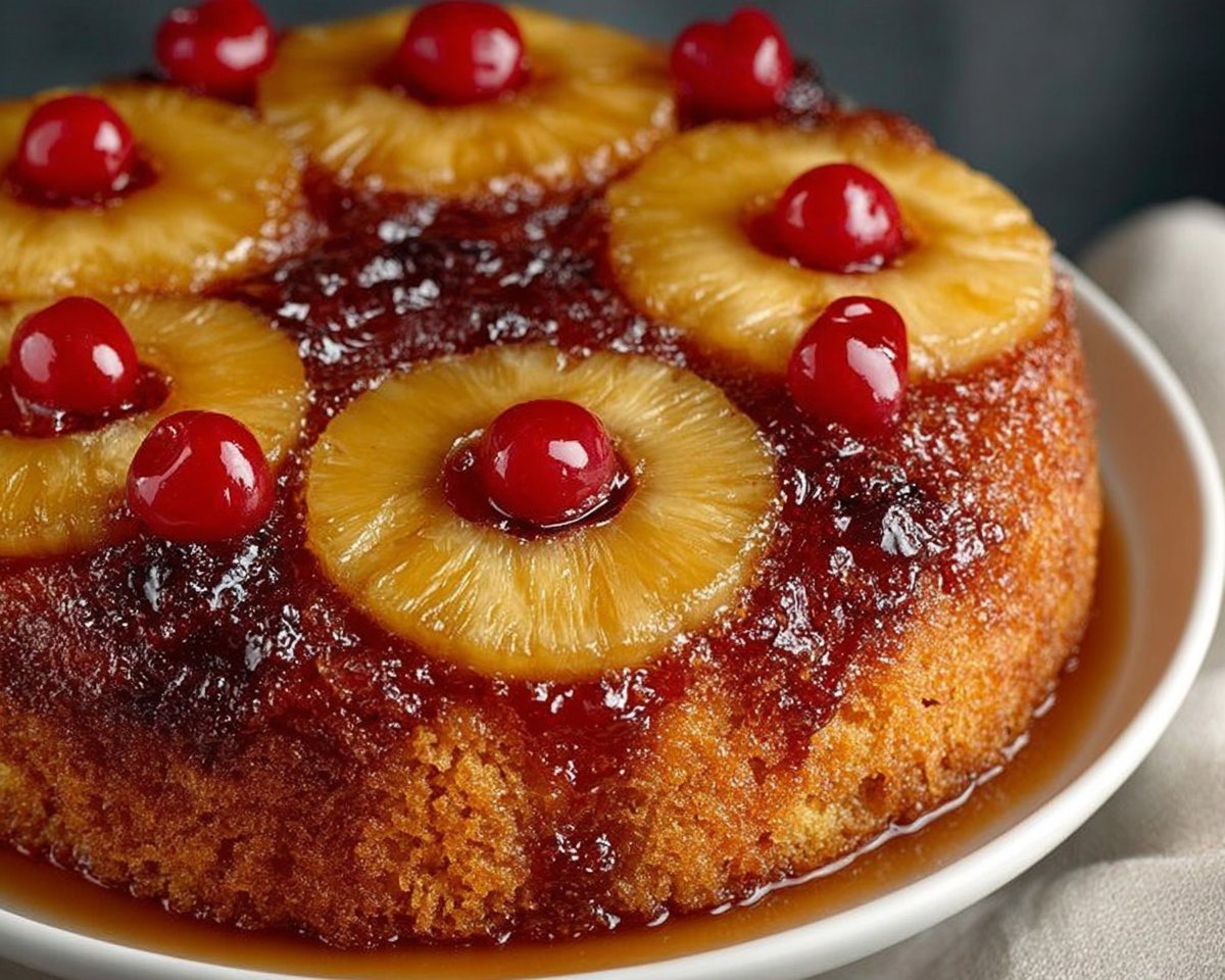Pineapple Upside-Down Cake