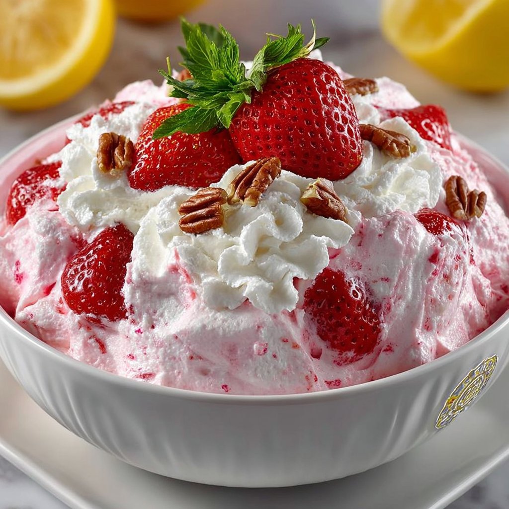 Phyllis's Strawberry Cotton Candy Salad