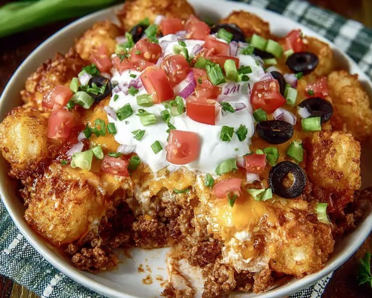 Tater Taco Casserole