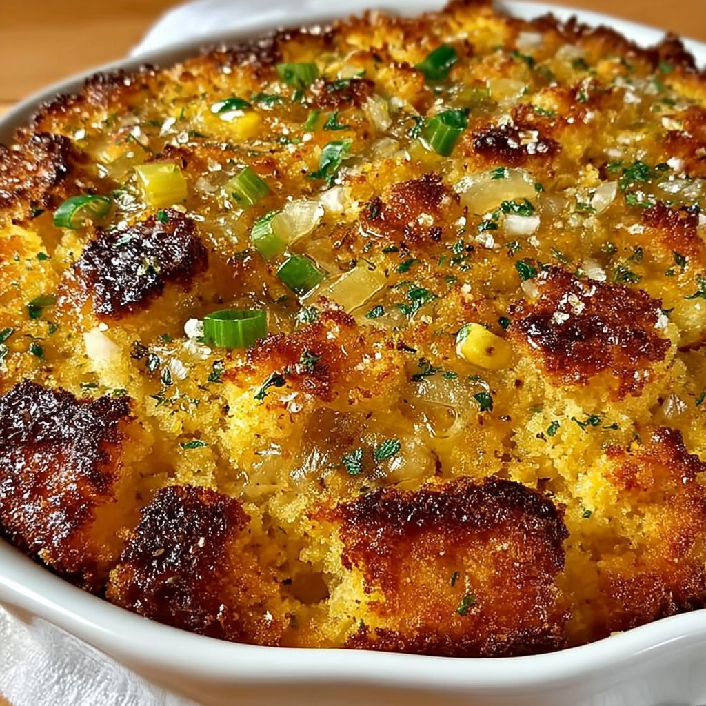 Mama's Cornbread Dressing