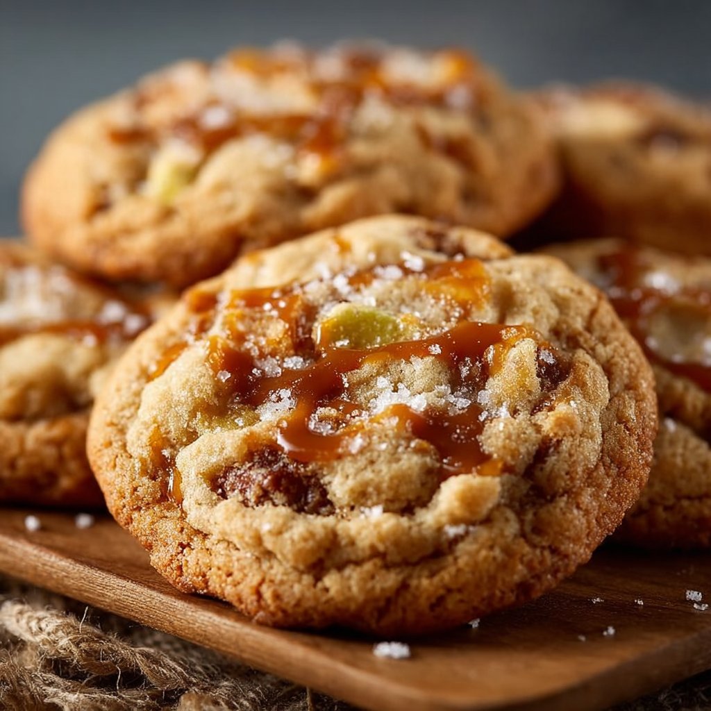 Caramel Apple Cookies