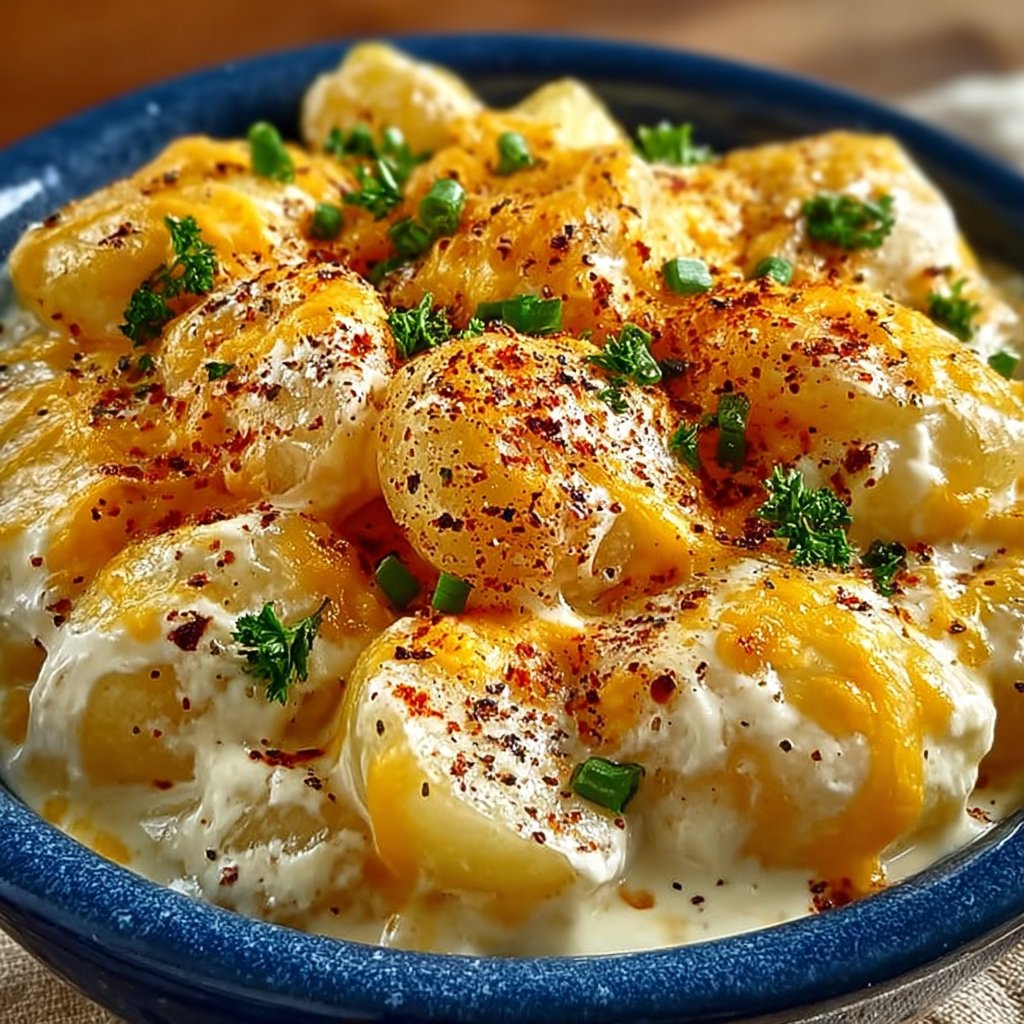 Crockpot Cheesy Potatoes