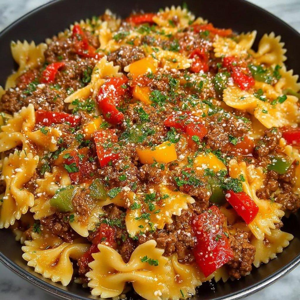 Stuffed Pepper Pasta