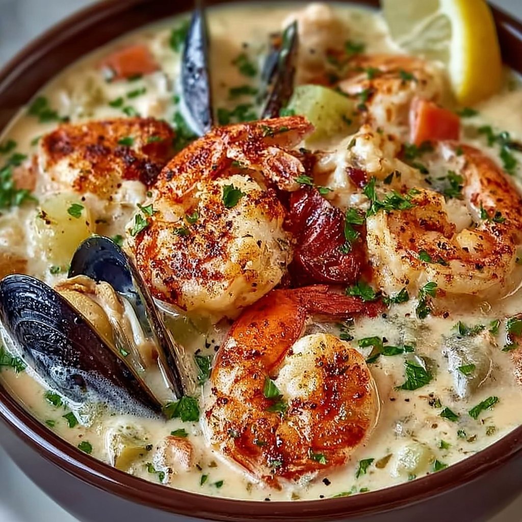 Creamy Seafood Chowder