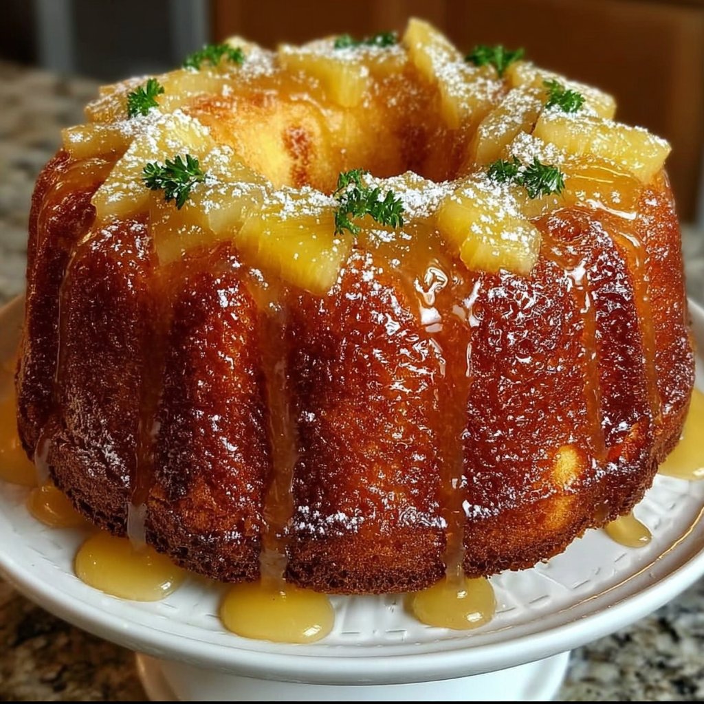 Pineapple Pound Cake Recipe
