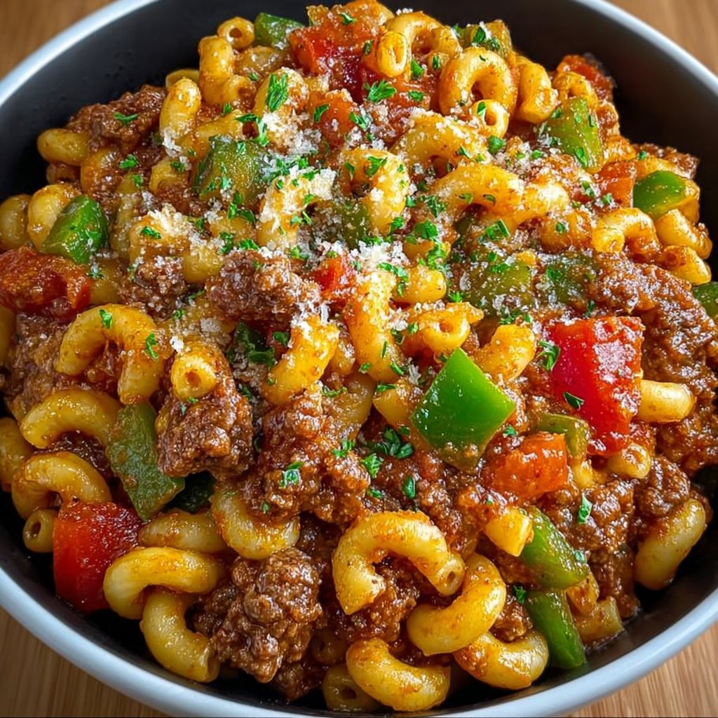One Pot American Goulash
