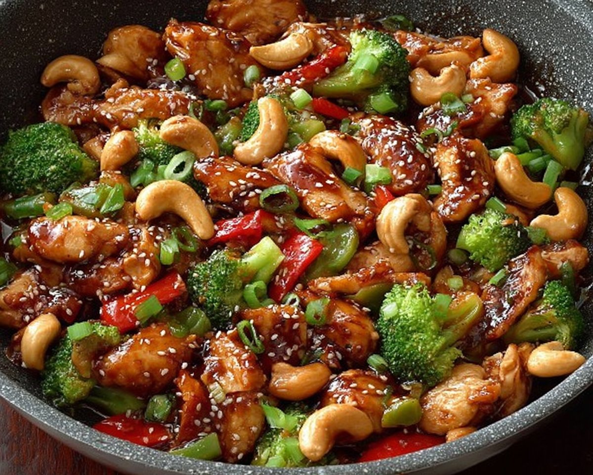 Cashew Chicken Stir-Fry