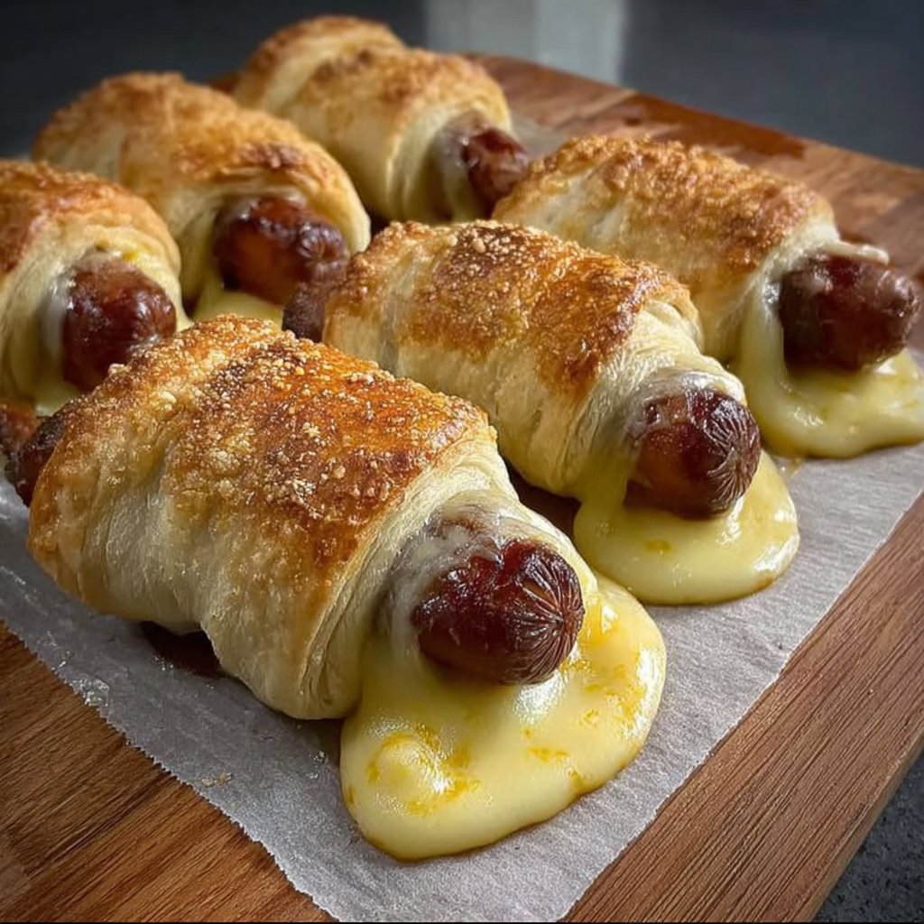 Cheesy Pigs In A Blanket