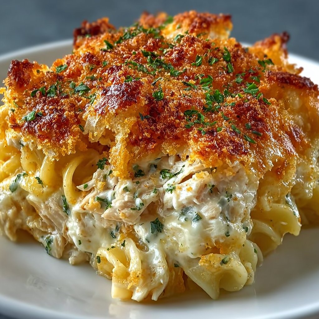 Cheesy Ranch Chicken Casserole